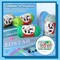4 Pieces Beginner Crochet Yarn, 50g /218 Yard Easy Yarn Crochet Knitting Yarn for Beginners with Easy-to-See Stitches, Yarn for Crocheting Bag, Keychain, Flower, Animal